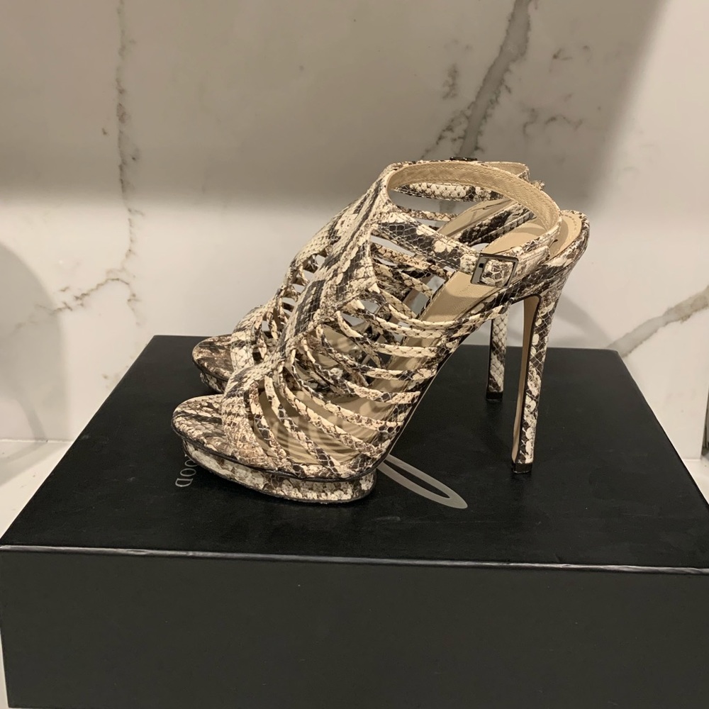 Brian Atwood Python Platform Sandal